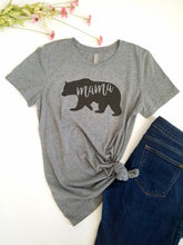 Load image into Gallery viewer, Mama Bear T-Shirt Ladies T-Shirt Ladies Graphic T-Shirt - Adassa Rose