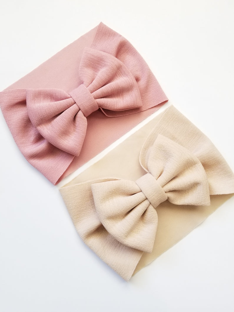 Morgan Taylor Bow Headwrap Baby Headwrap - Adassa Rose