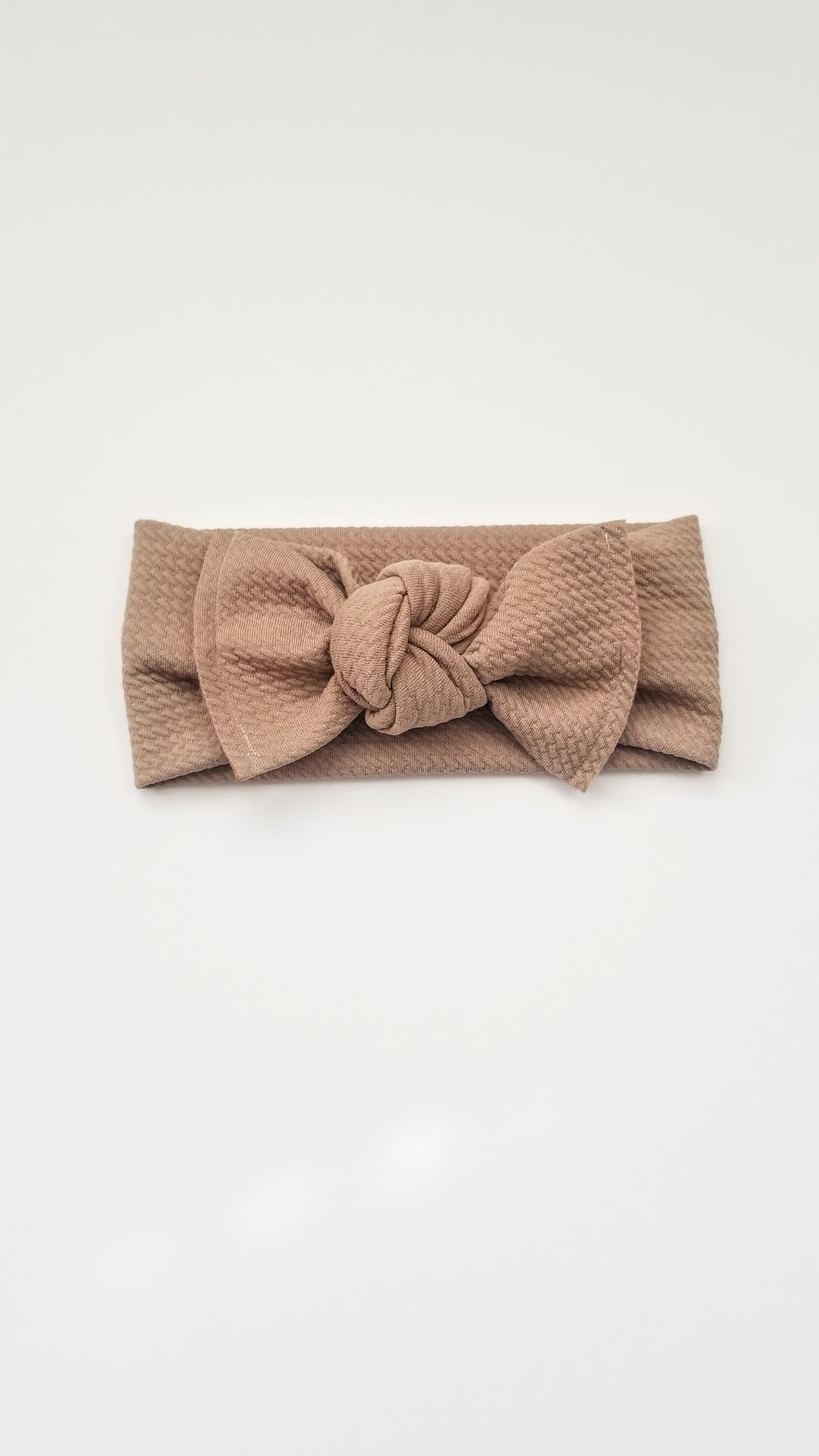 Yola Tie On Headwrap - Tan - Adassa Rose