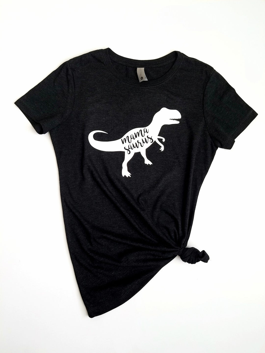 Mama Saurus T-shirt Mom Tee - Adassa Rose